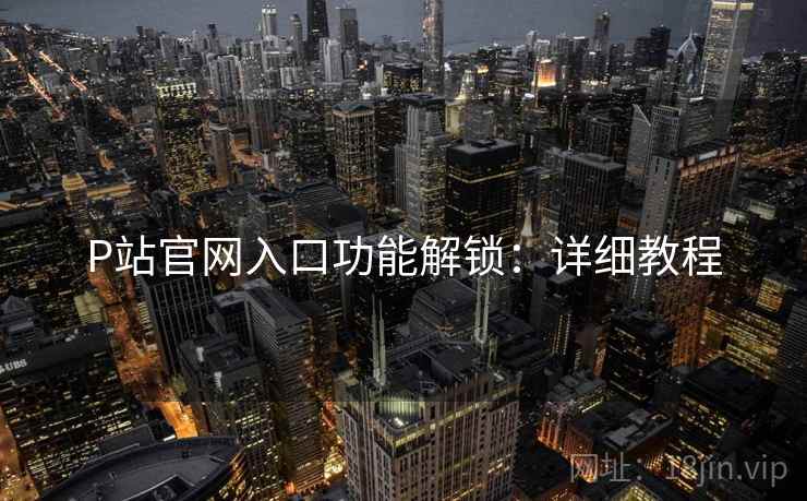 P站官网入口功能解锁：详细教程