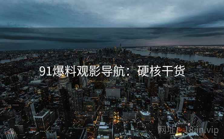 91爆料观影导航：硬核干货