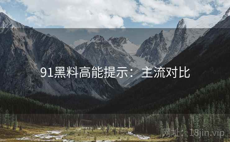 91黑料高能提示：主流对比