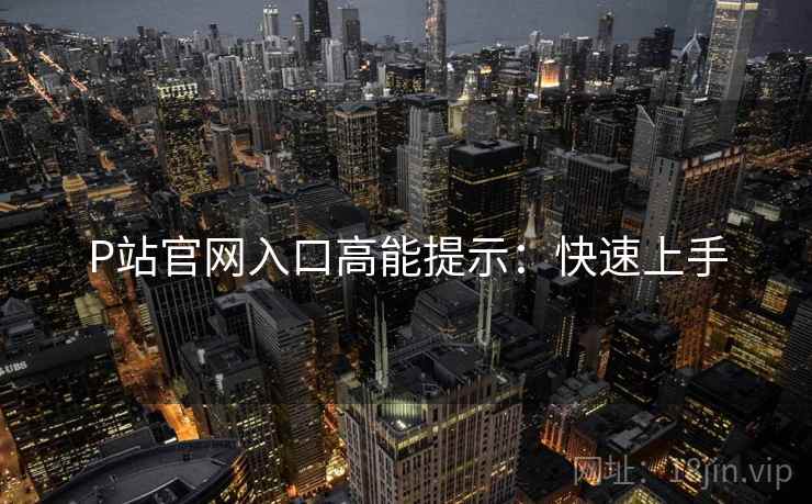 P站官网入口高能提示：快速上手
