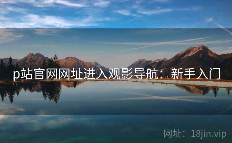 p站官网网址进入观影导航：新手入门