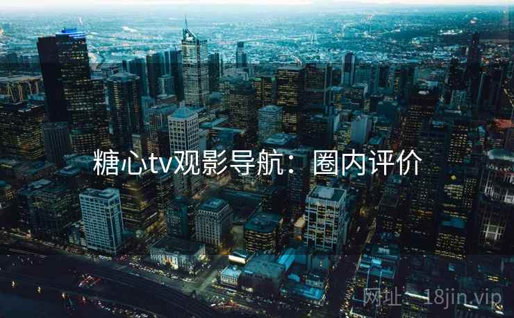 糖心tv观影导航：圈内评价